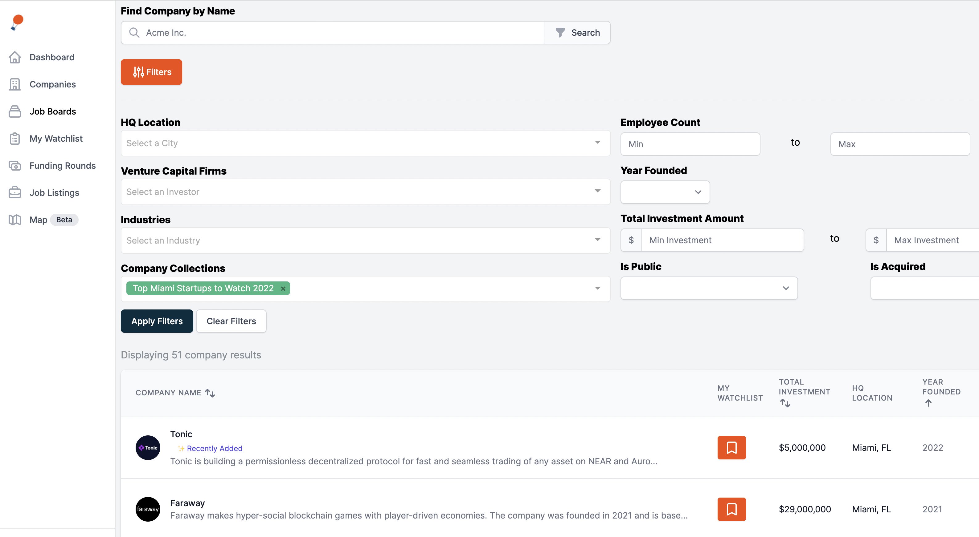 51 Top Miami Startups to Watch in 2022