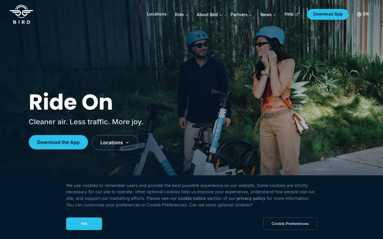 Bird website
