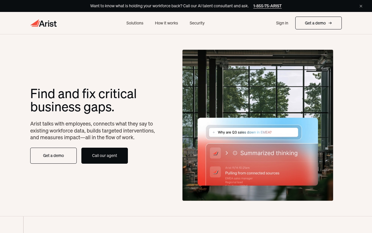 Arist website