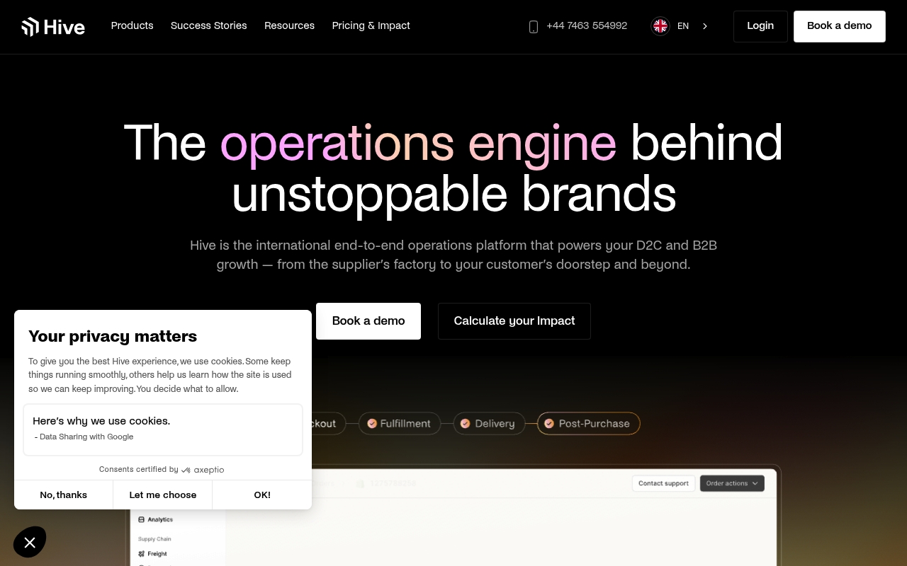 Hive website
