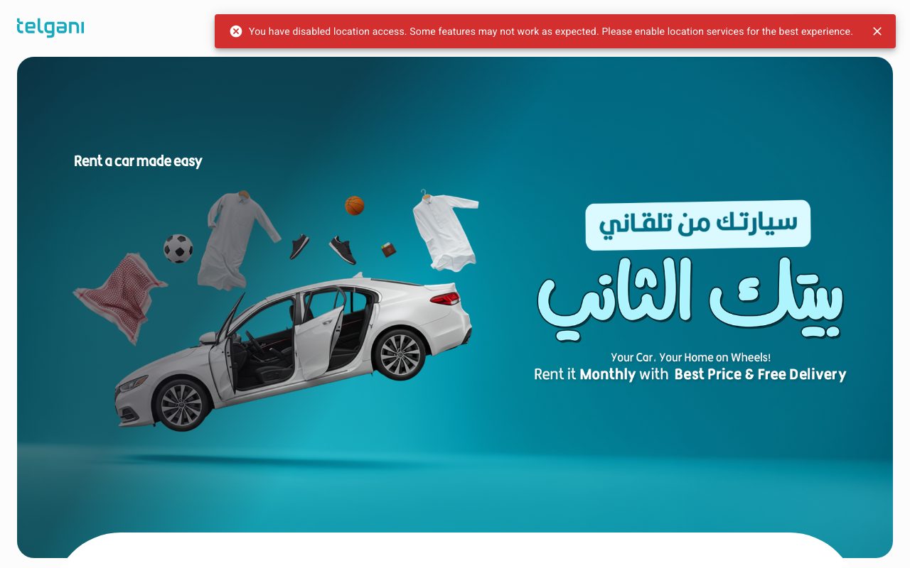 Telgani website