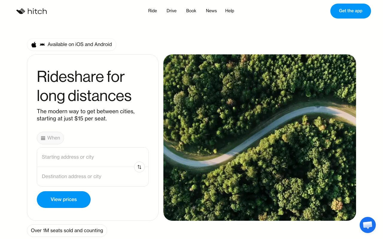Hitch website