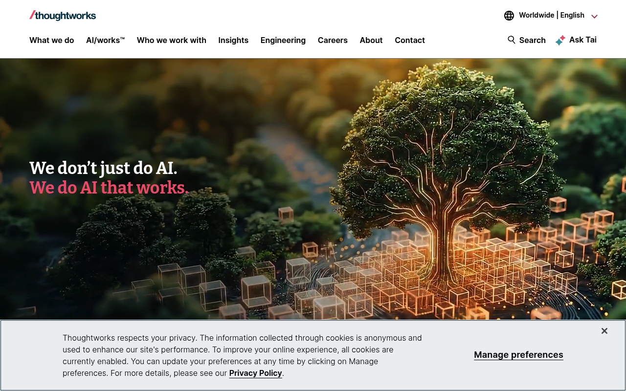 Thoughtworks website