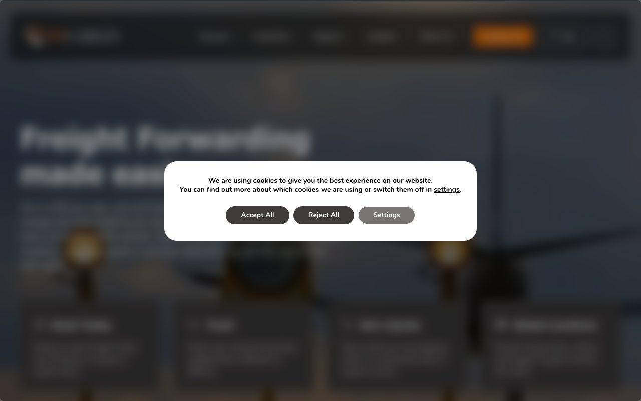 EV Cargo website