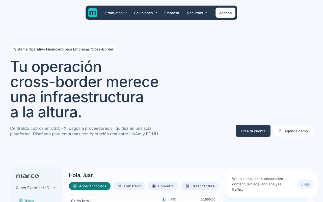 Marco website