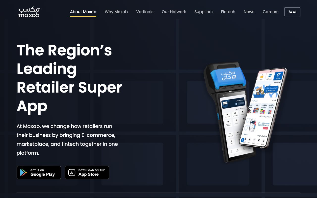 MaxAB website