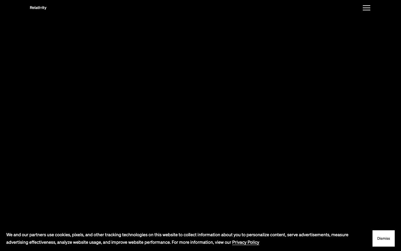 Relativity Space website