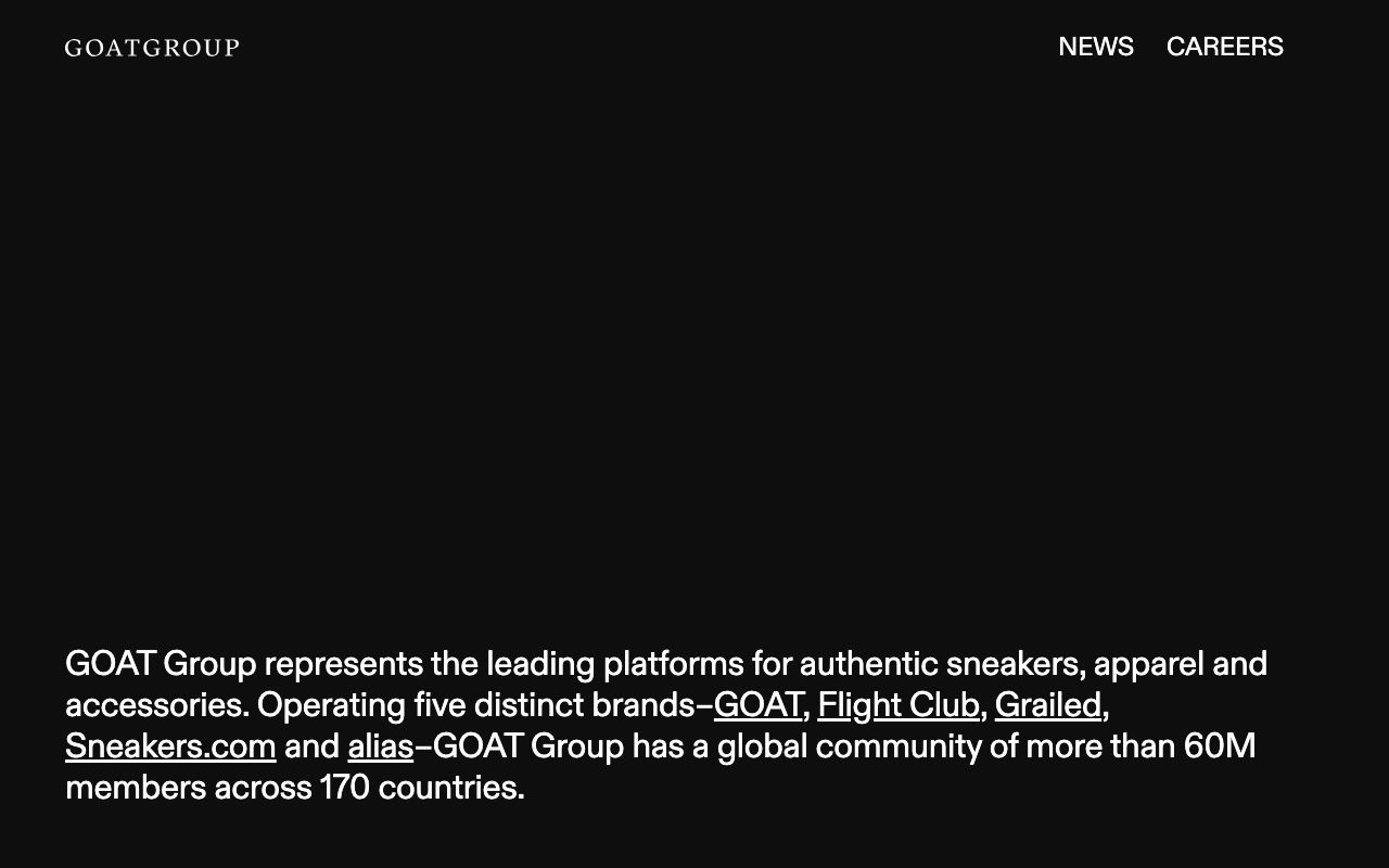 Goat Group website