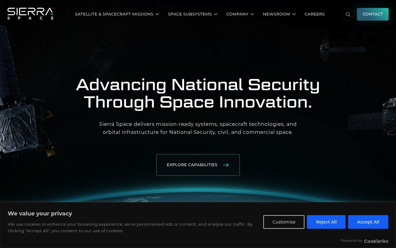 Sierra Space website