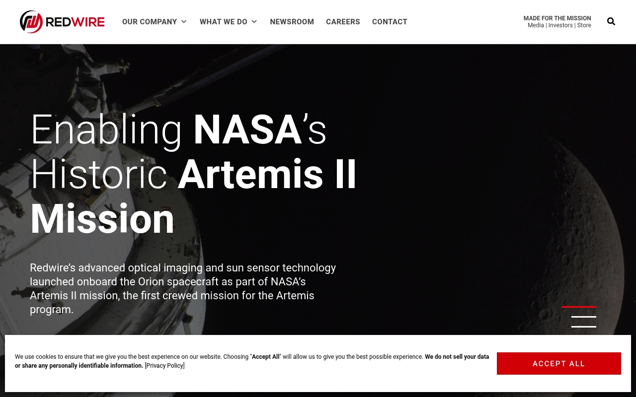 Redwire website