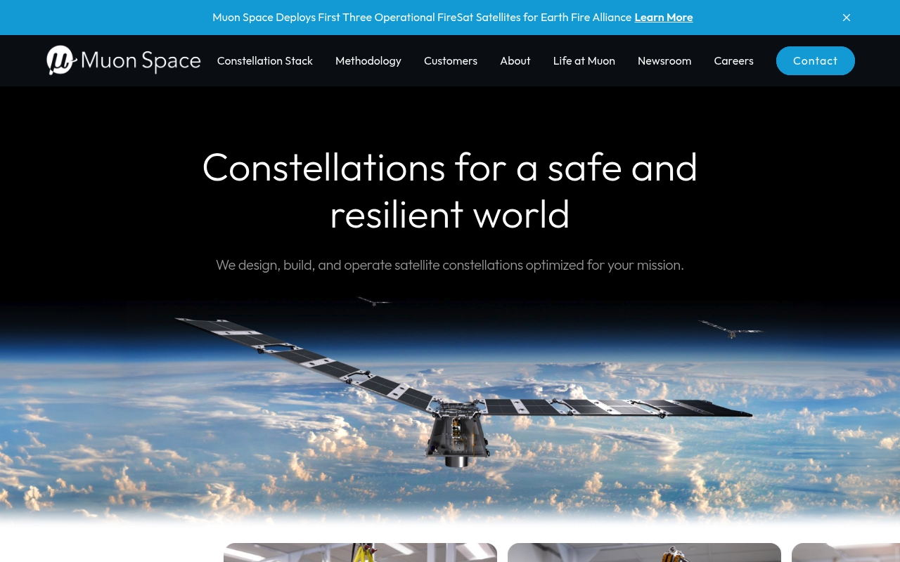 Muon Space website