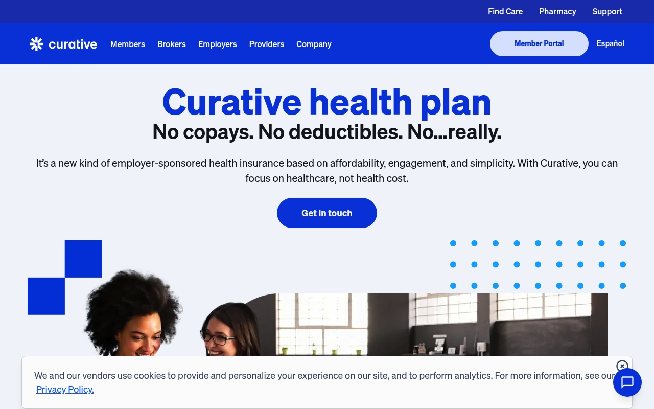 Curative website
