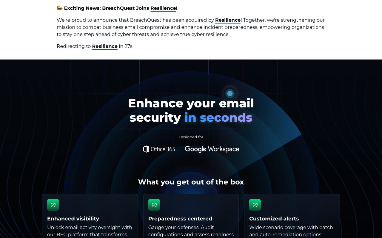 BreachQuest website