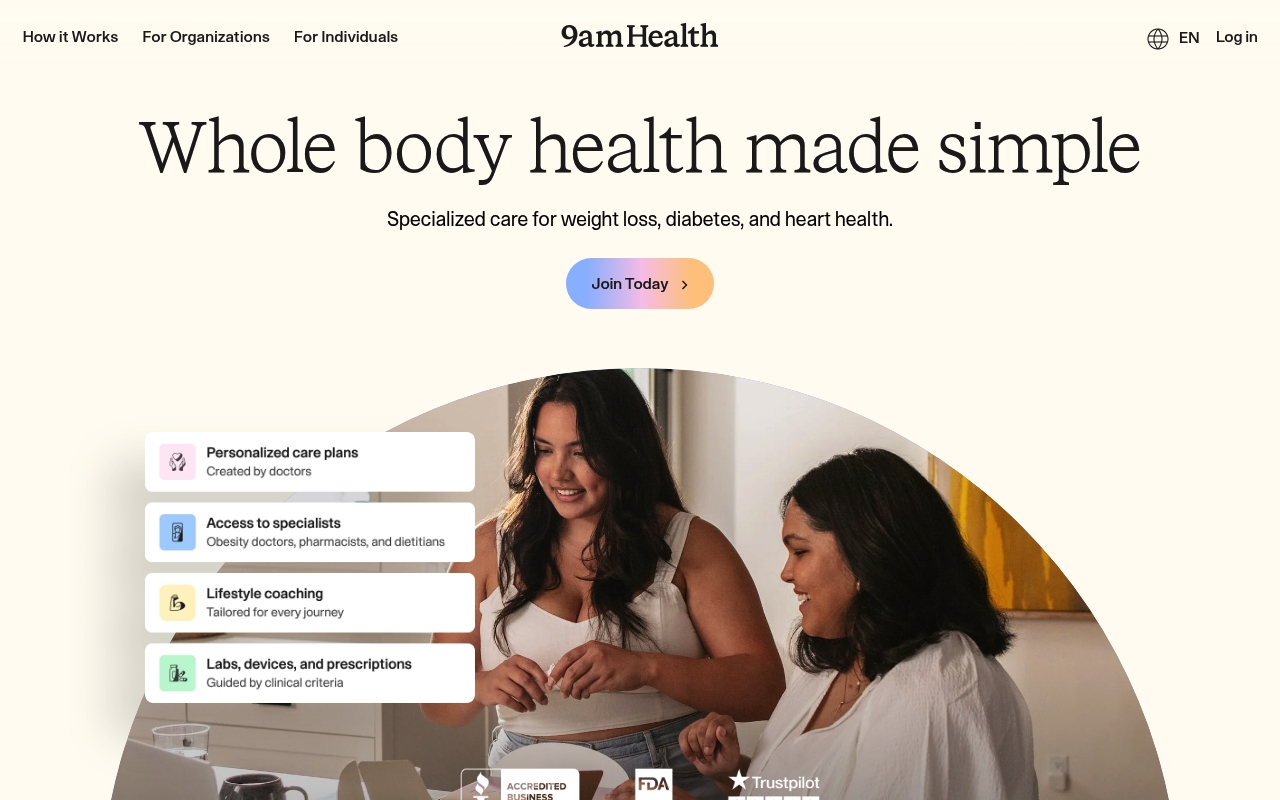 9AMHEALTH website