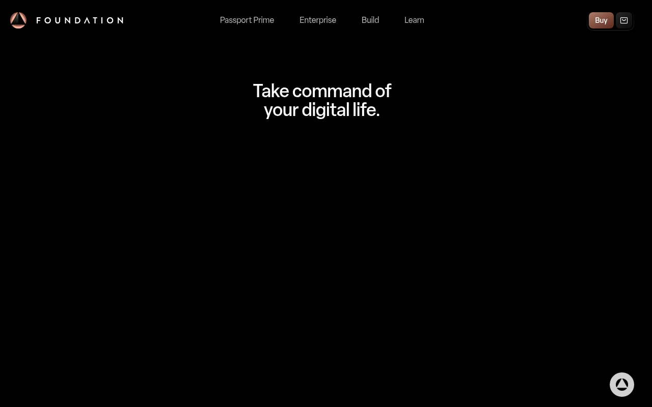 Foundation Devices website