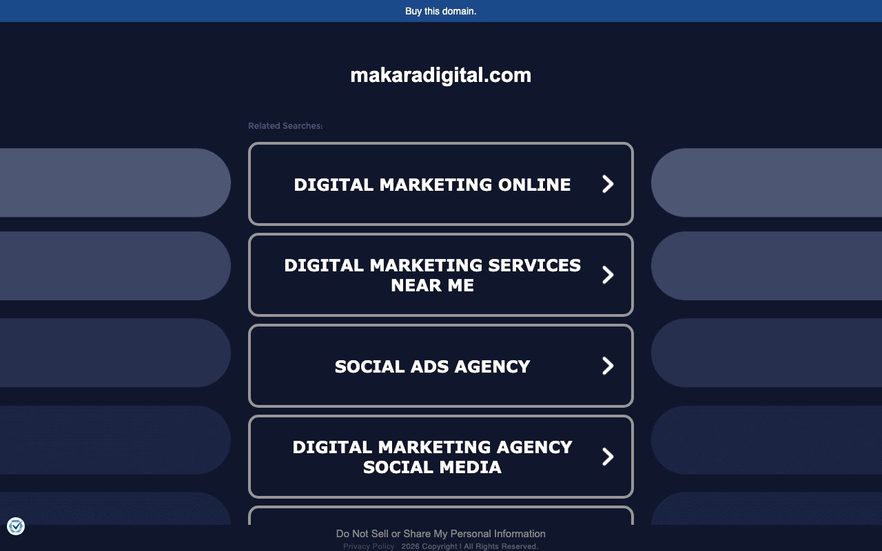 Makara Digital website