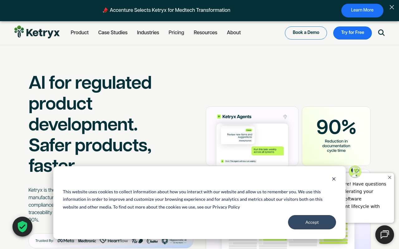 Ketryx website