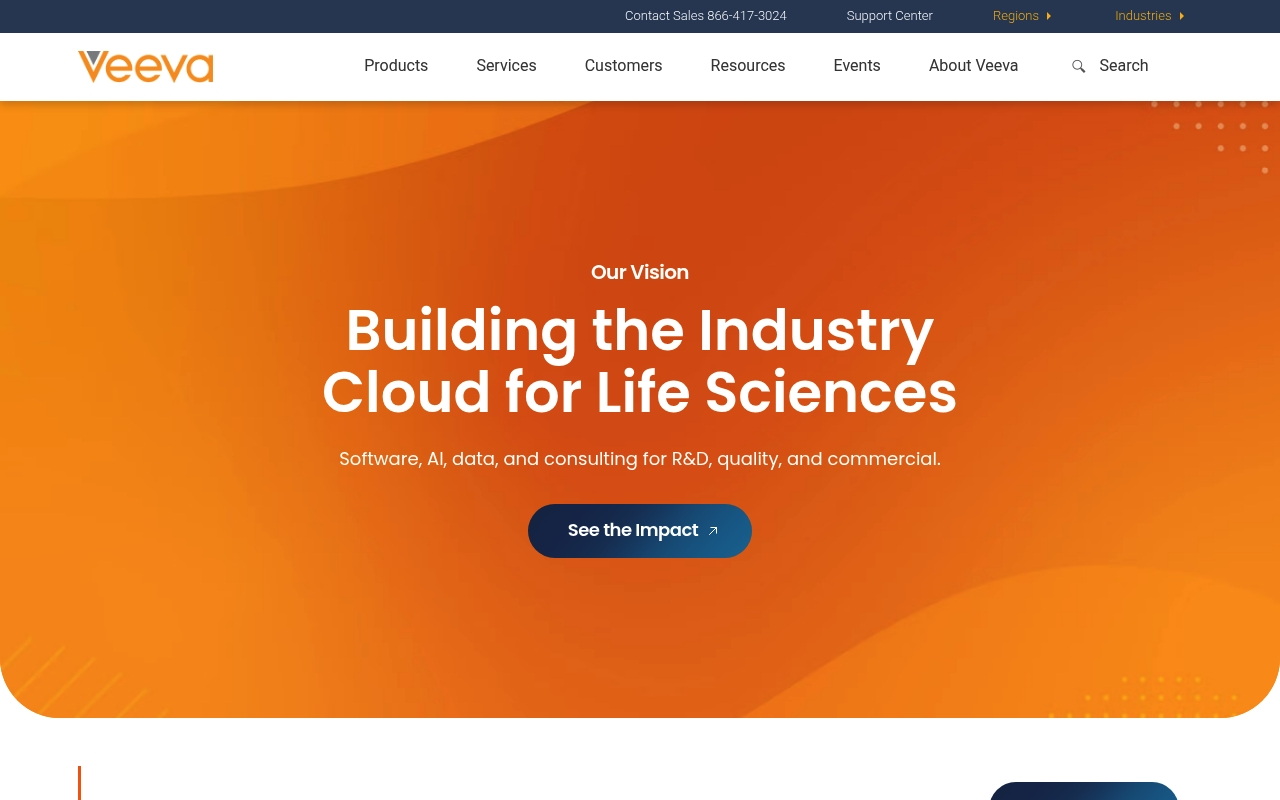 Veeva website