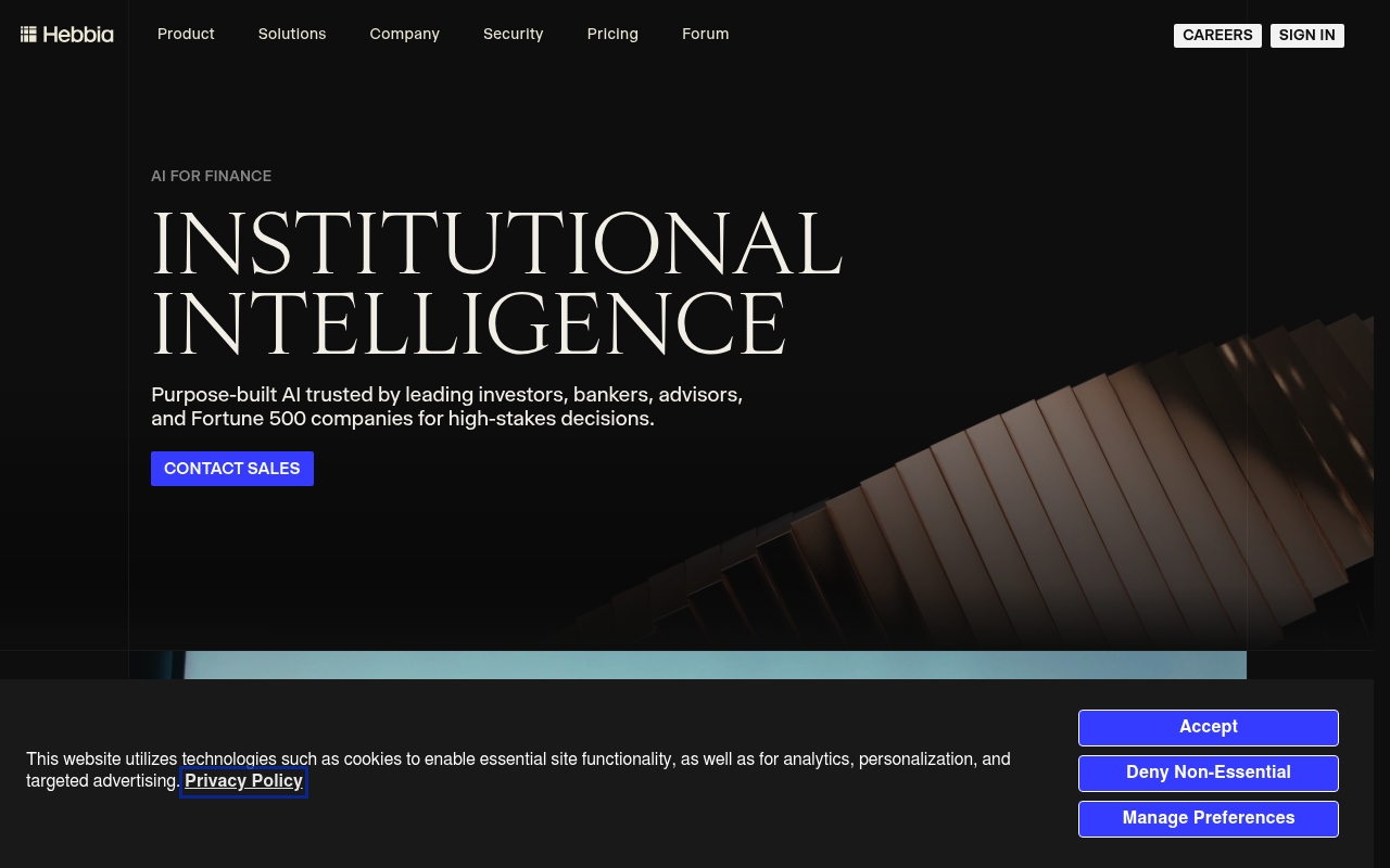 Hebbia website