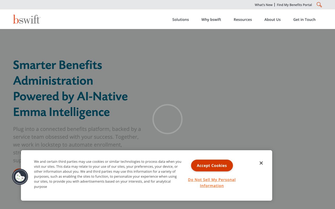 Bswift website