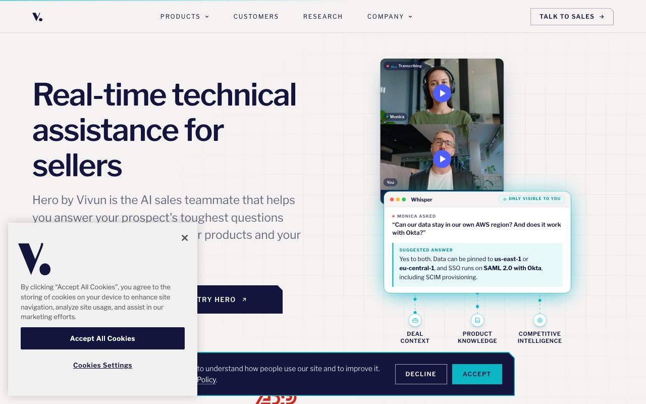 Vivun website