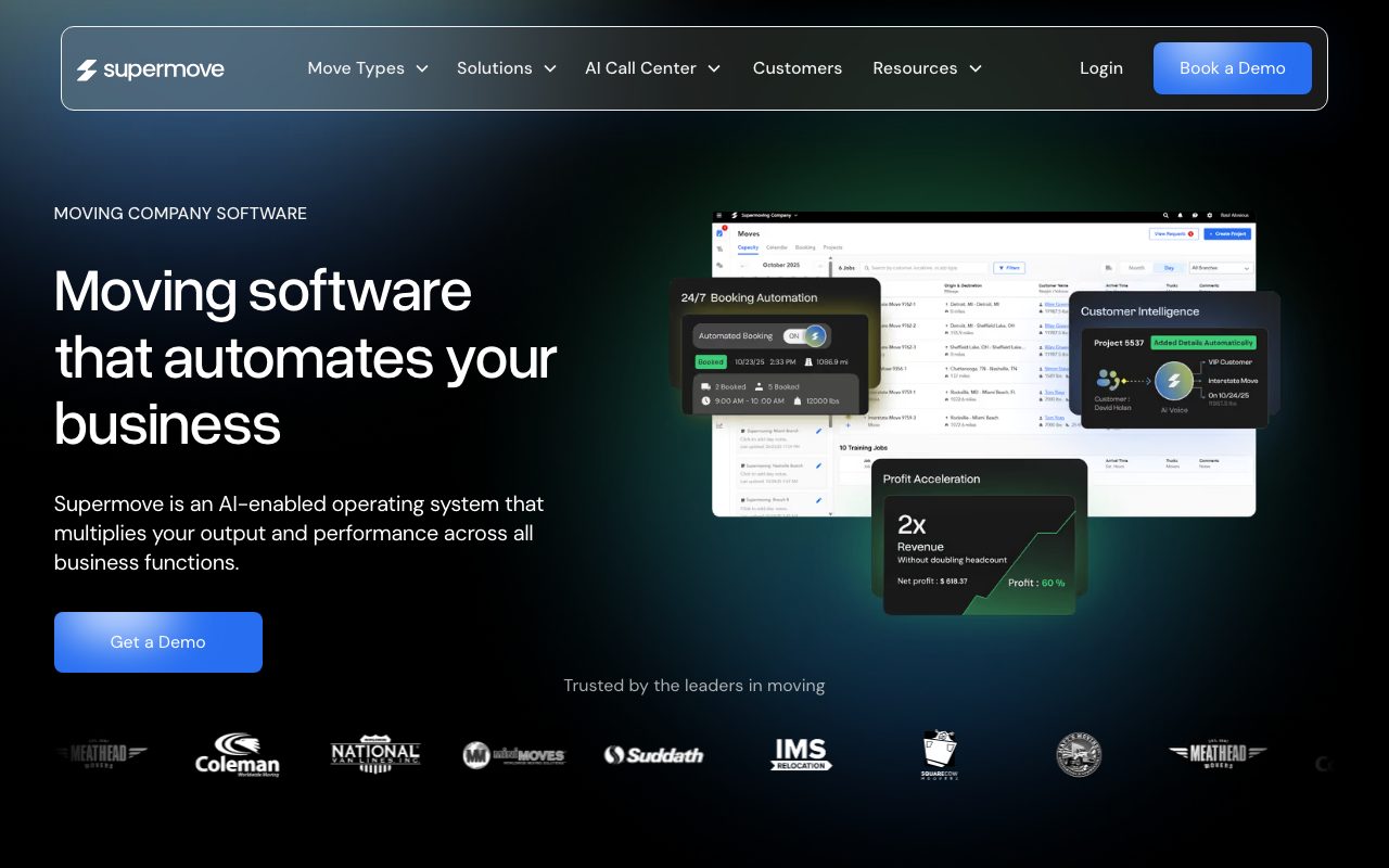 Supermove website
