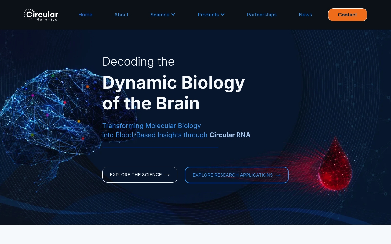 Circular Genomics website