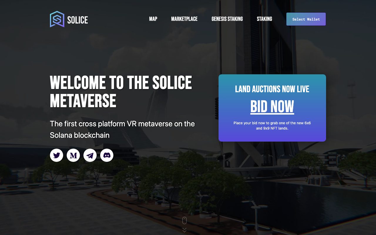 Solice website