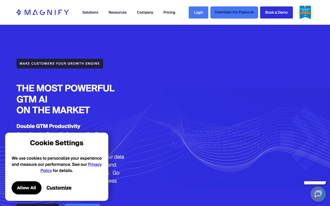 Magnify website