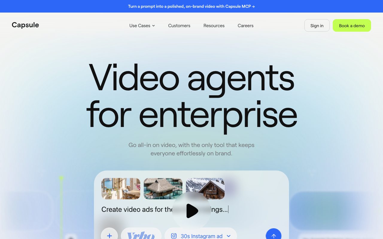 Capsule website