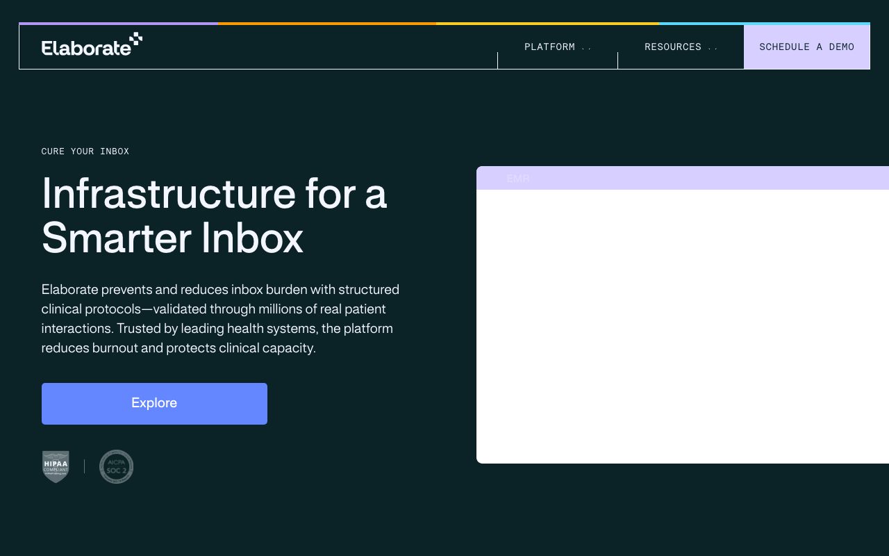 Elaborate website