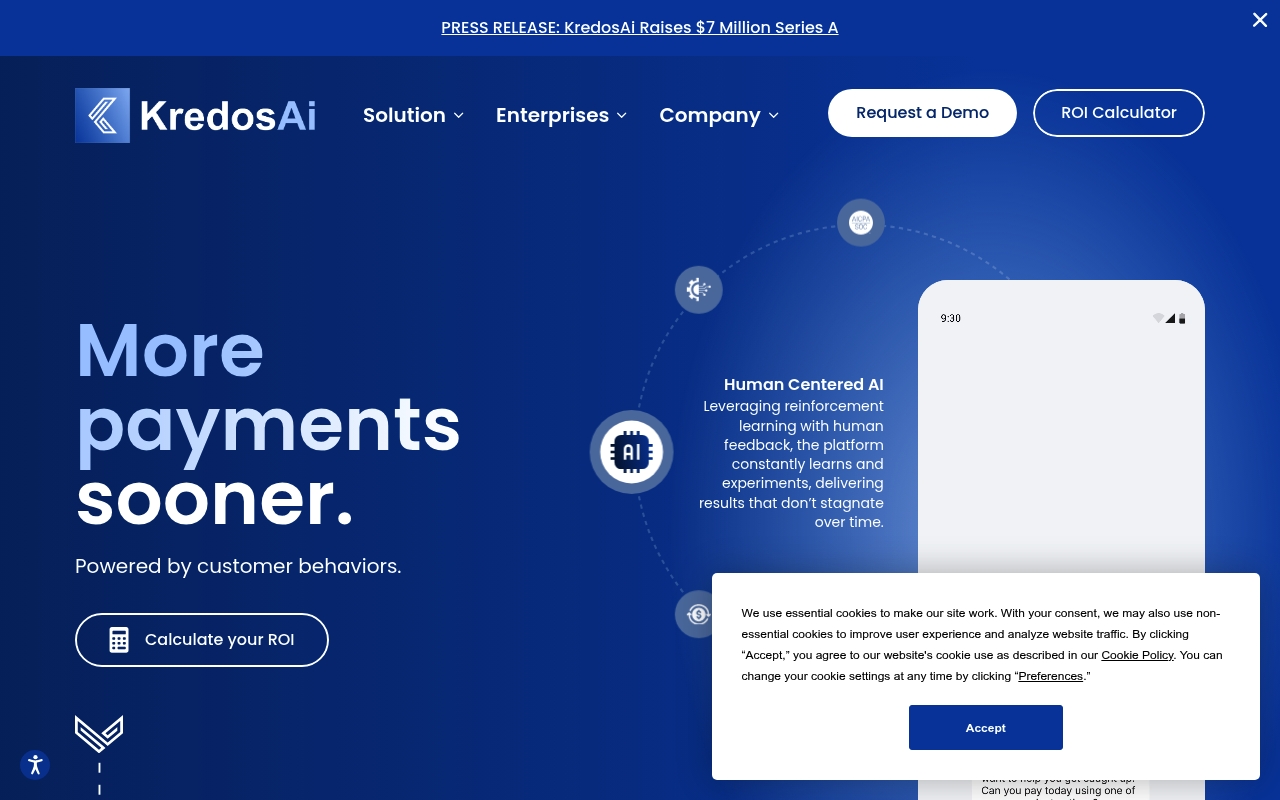 KredosAI website