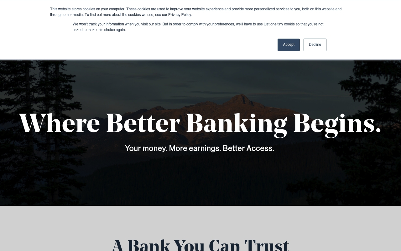 Battle Financial website