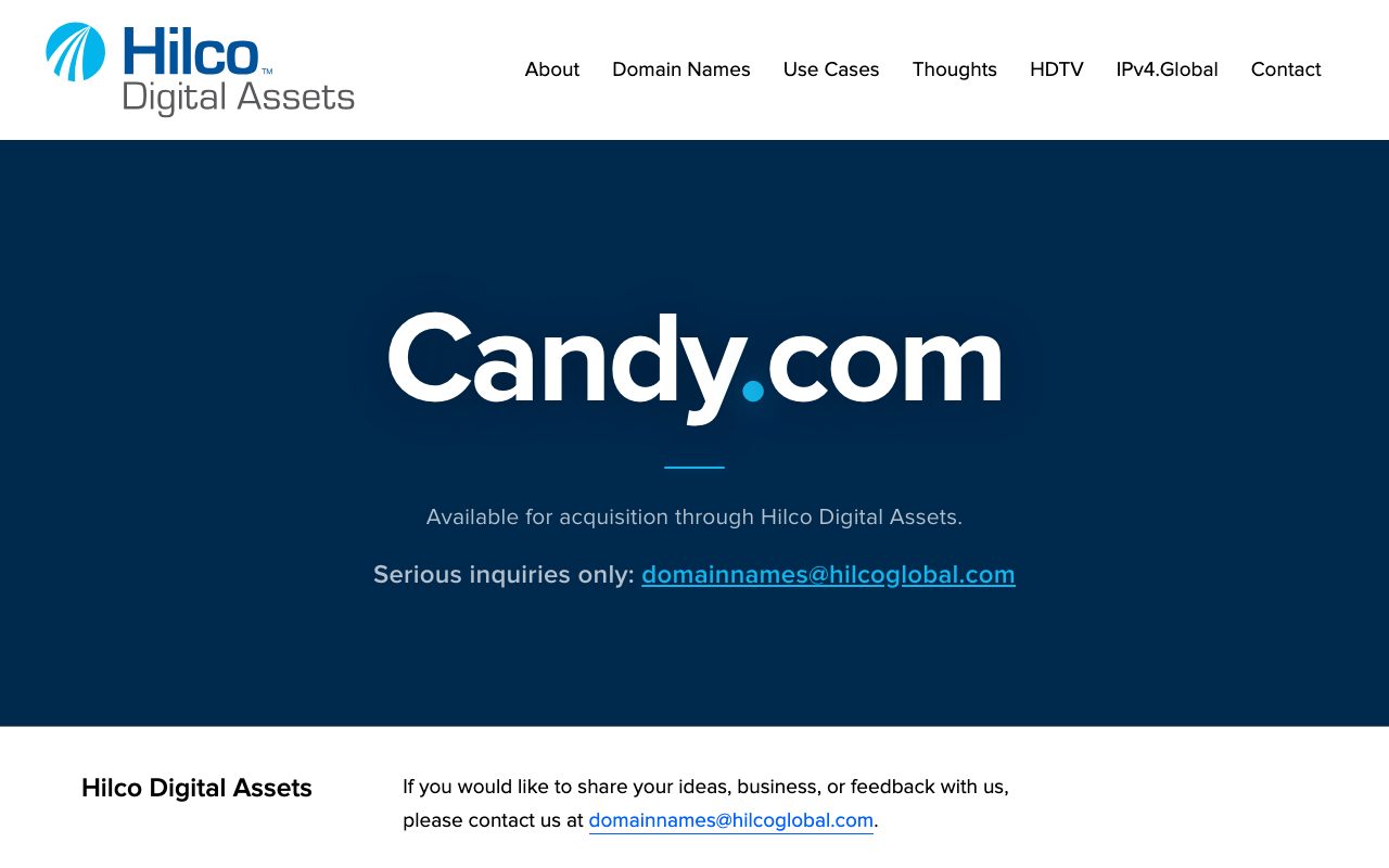 Candy website