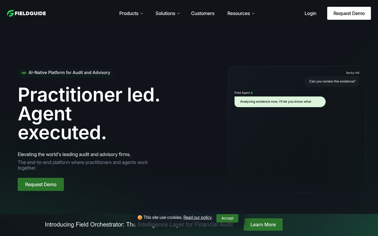 FieldGuide website