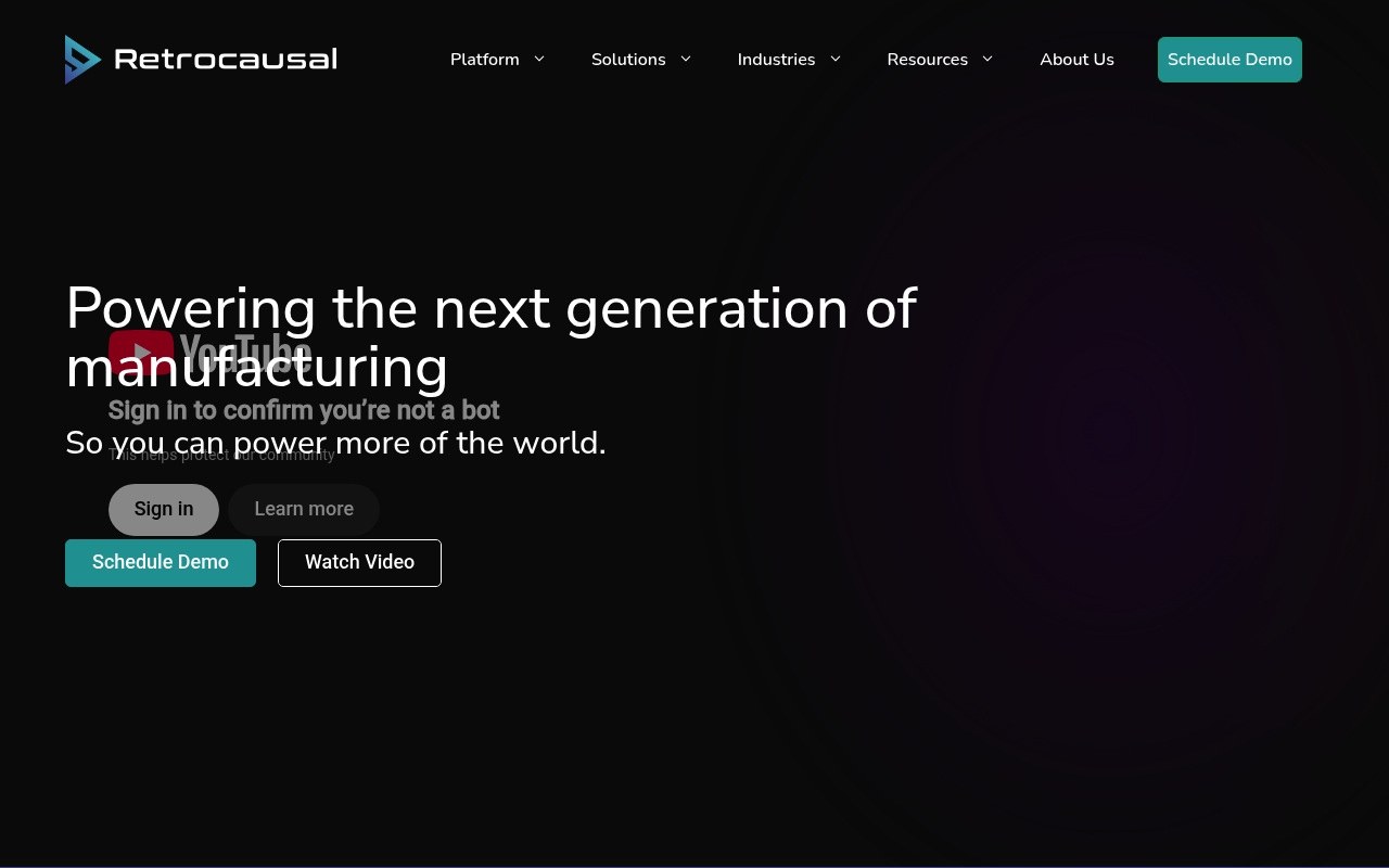 Retrocausal website