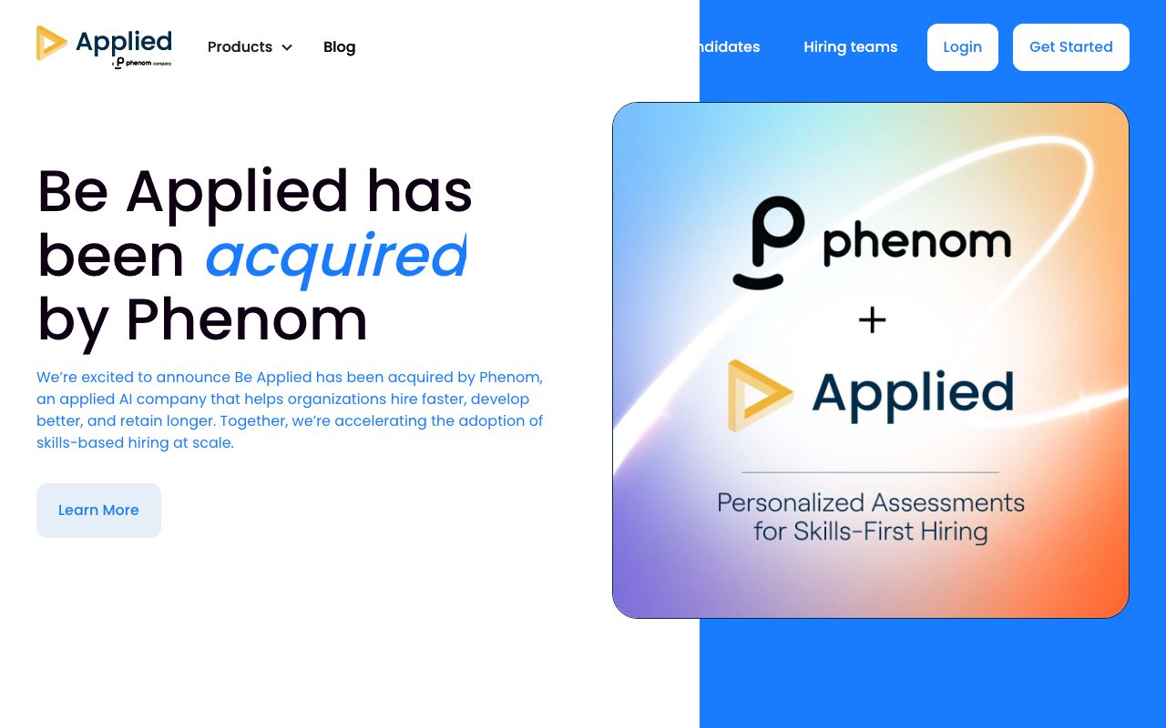 Applied website