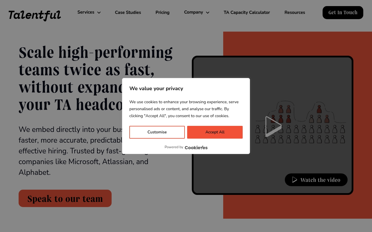 Talentful website