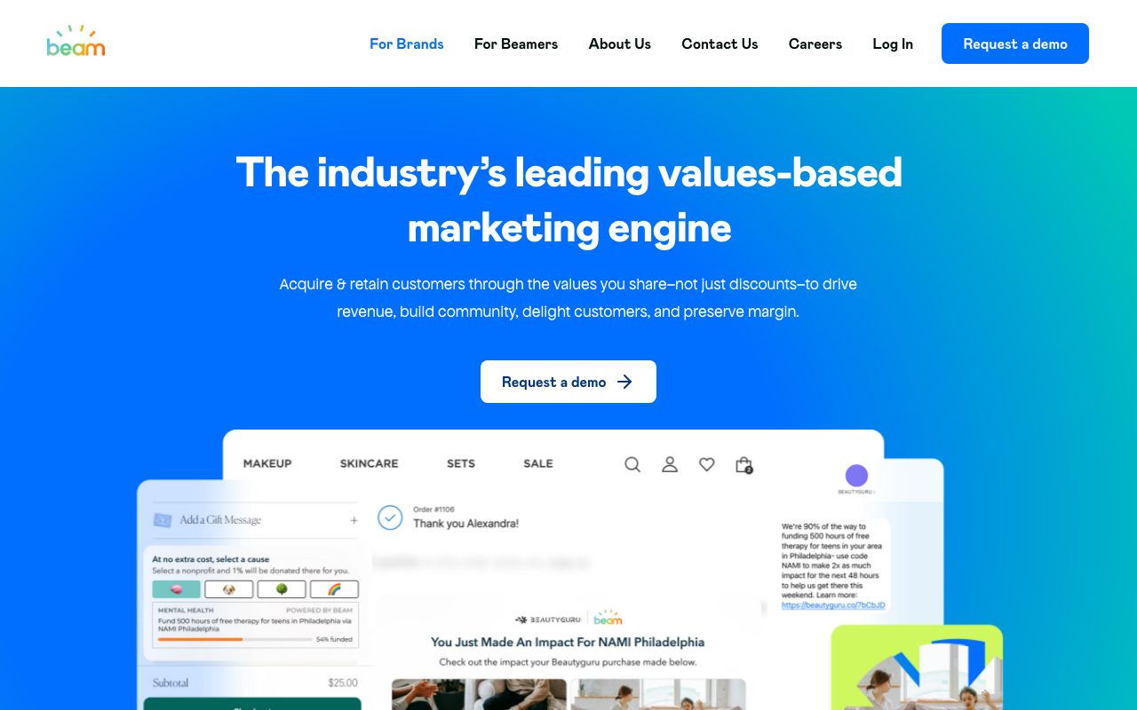 Beam Impact website