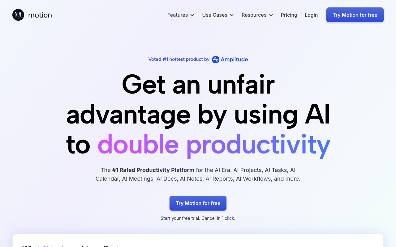 Motion website