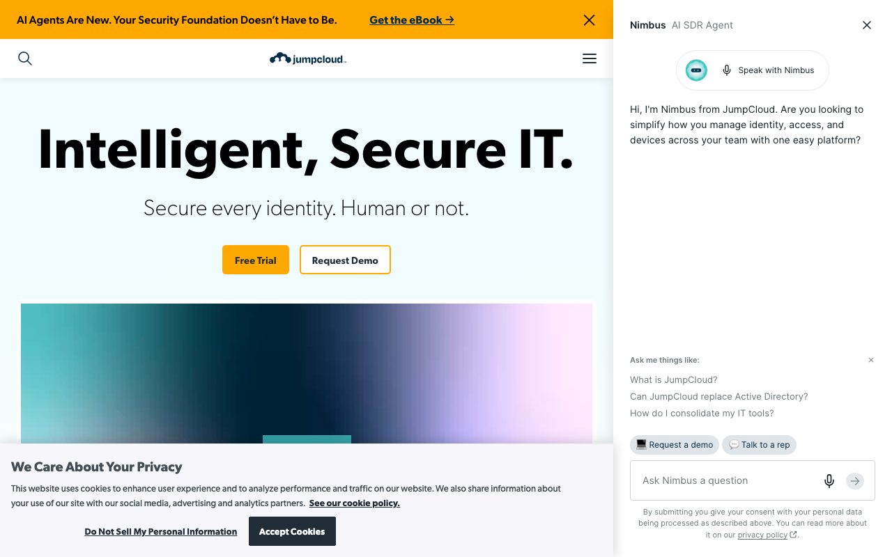 Jumpcloud website
