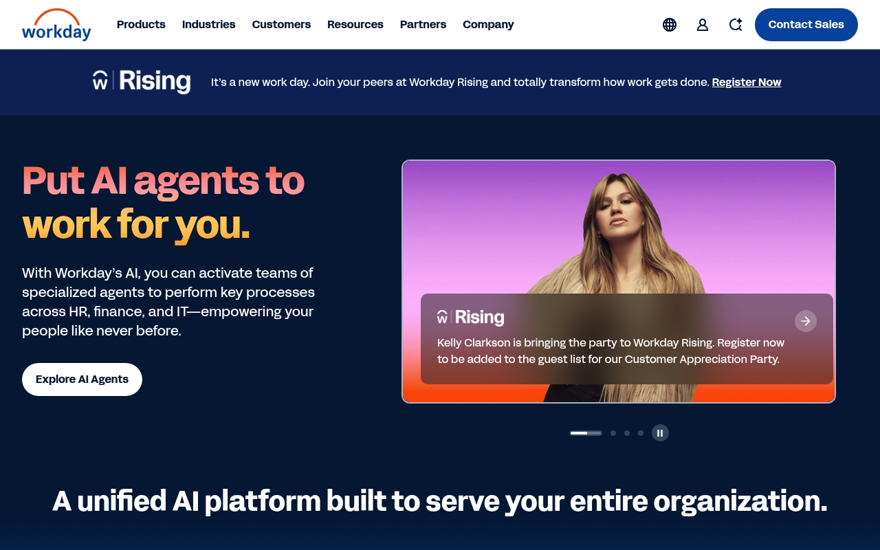 Workday website