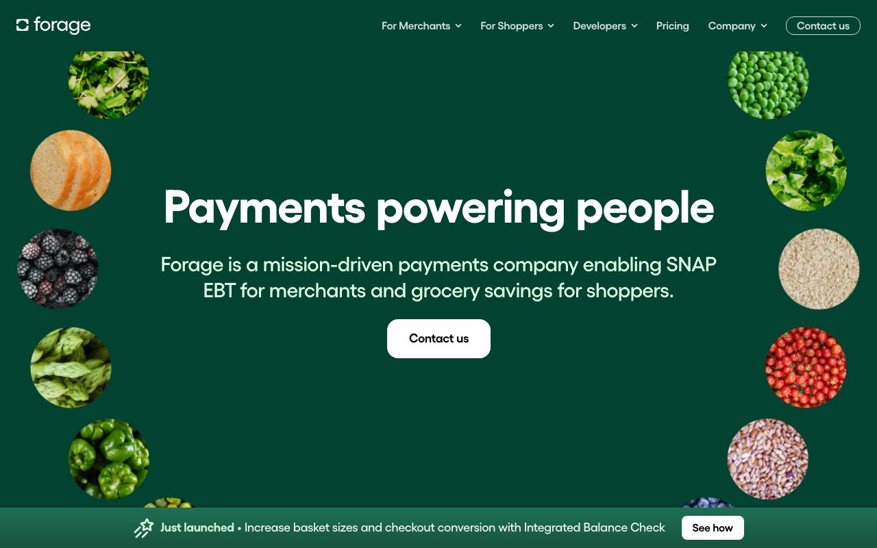 Forage website