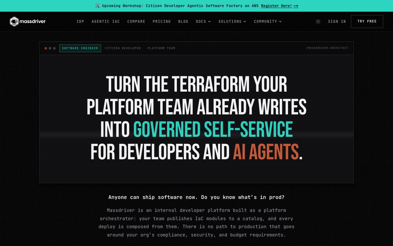 Massdriver website