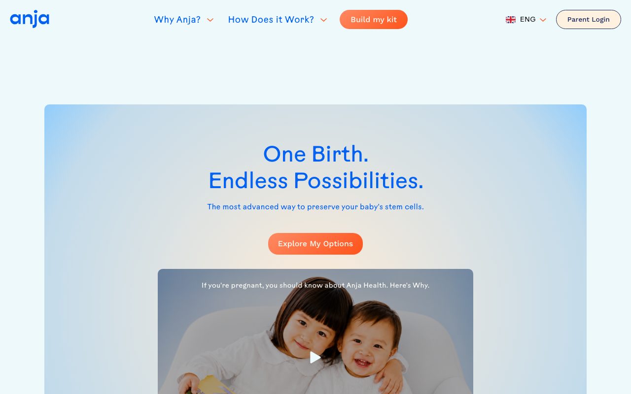Anja Health website