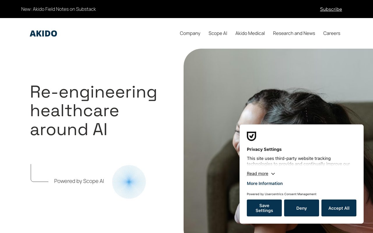 Akido Labs website