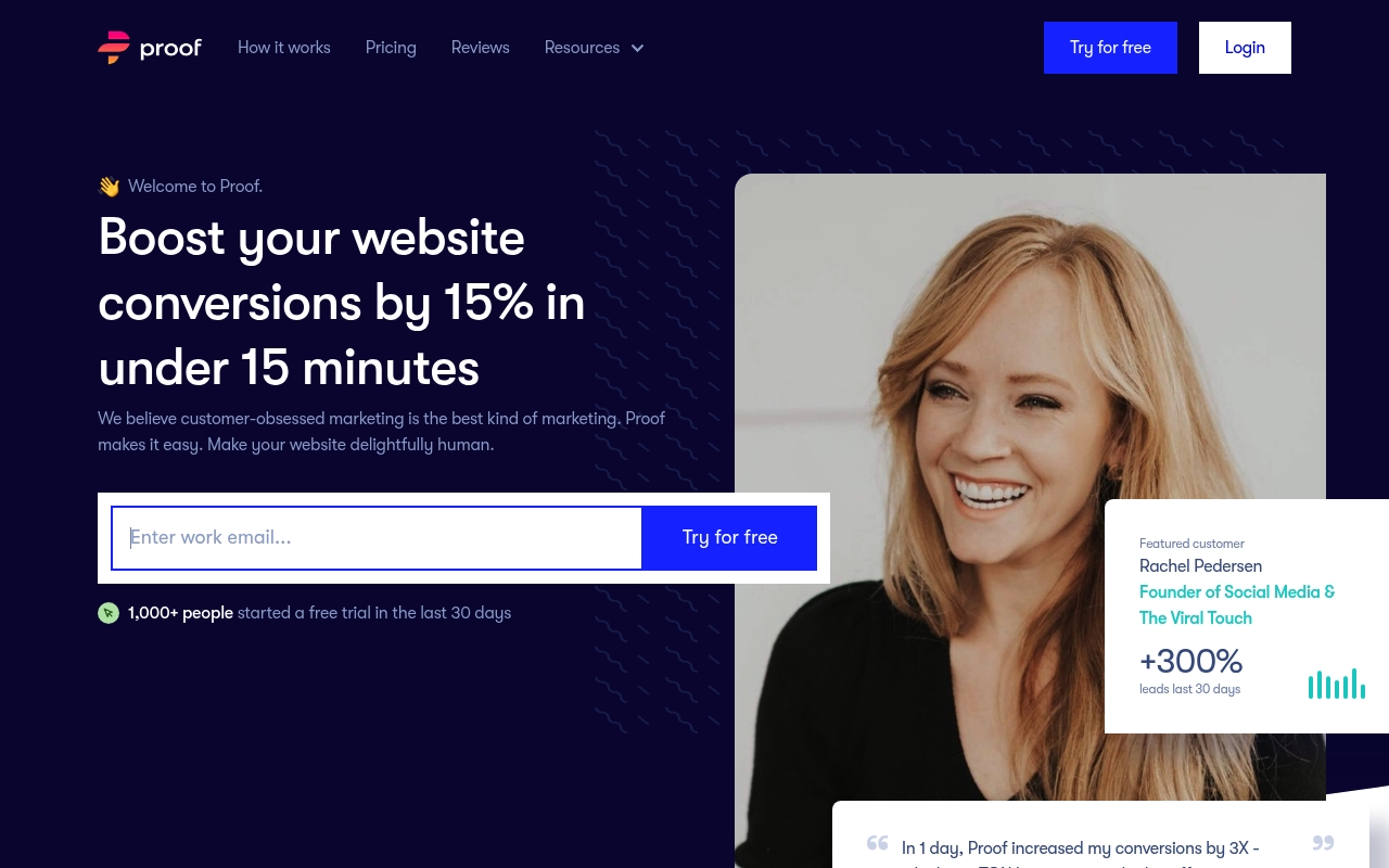 Proof website