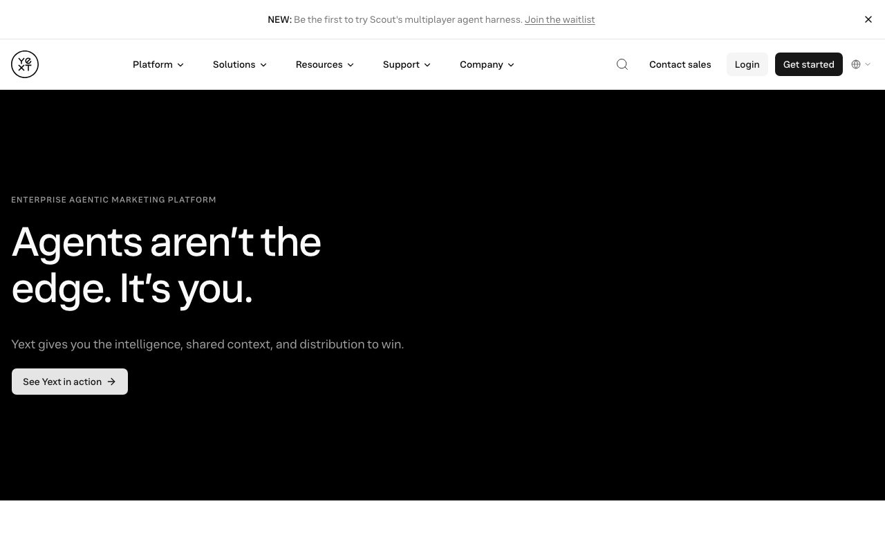 Yext website
