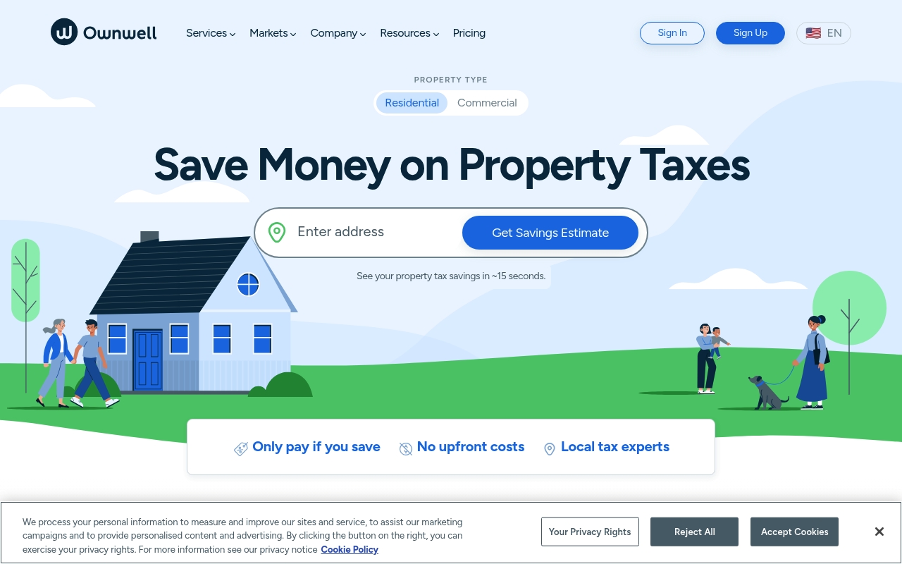 Ownwell website