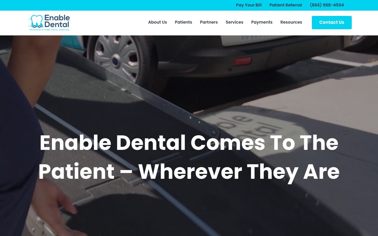 Enable Dental website